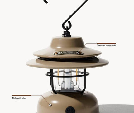 MOBI GARDEN XingYuan Retro Style LED Camp Light - CosyCamp