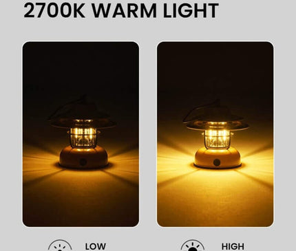 MOBI GARDEN XingYuan Retro Style LED Camp Light - CosyCamp