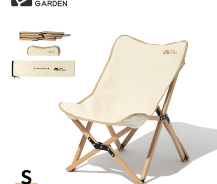 MOBI GARDEN YunDuan Butterfly Chair Outdoor Furniture Mobi Garden White Small 