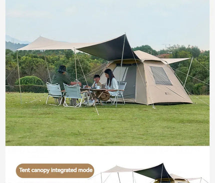 MOBI GARDEN ZERO AUTOMATIC TENT-SPACE 155 (Black vinyl) Tent Mobi Garden 