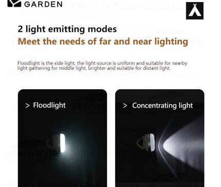 MOBI GARDEN Zero Peak Camping Lamp Light Mobi Garden   