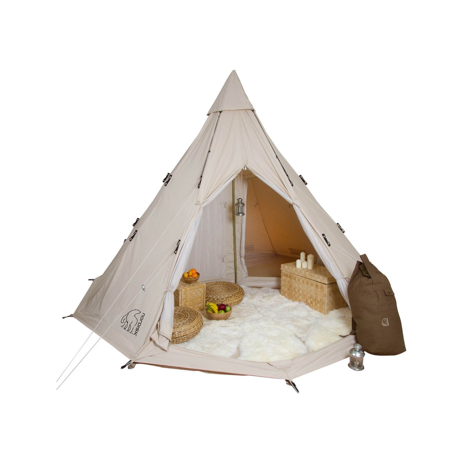 nordisk tent NORDISK Alfheim 12.6 Glamping Tent – CosyCamp