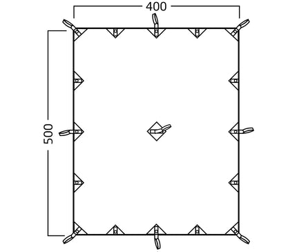 NORDISK Kari 20 Cotton Tarp Tarp Nordisk 