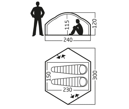 NORDISK Otra 2 PU TENT Nordisk 