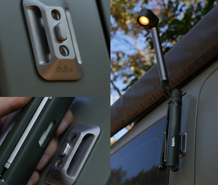 OUTASK TD2 Telescopic Lantern Wall Hook Kit Light Outask 