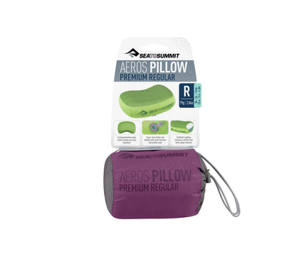 SEA TO SUMMIT Aeros Premium Pillow Pillow Sea to Summit Purple Regular 