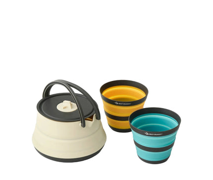 SEA TO SUMMIT Frontier UL Collapsible Kettle Cook Set 3 piece Cookware Sea to Summit 