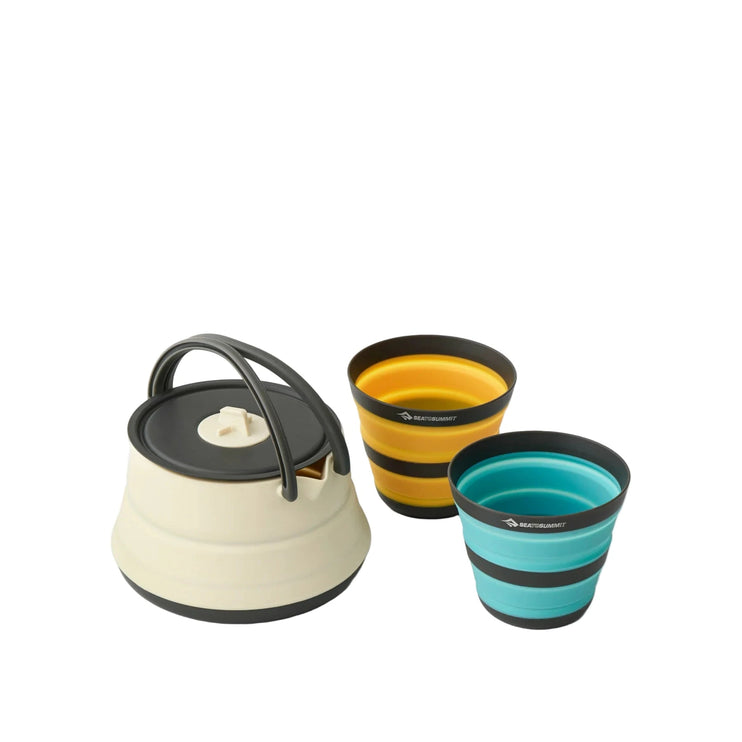 SEA TO SUMMIT Frontier UL Collapsible Kettle Cook Set 3 piece Cookware Sea to Summit 