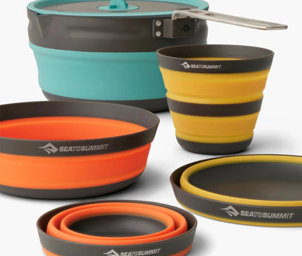 SEA TO SUMMIT Frontier UL Collapsible Pot Cook Set 5 piece Cookware Sea to Summit 