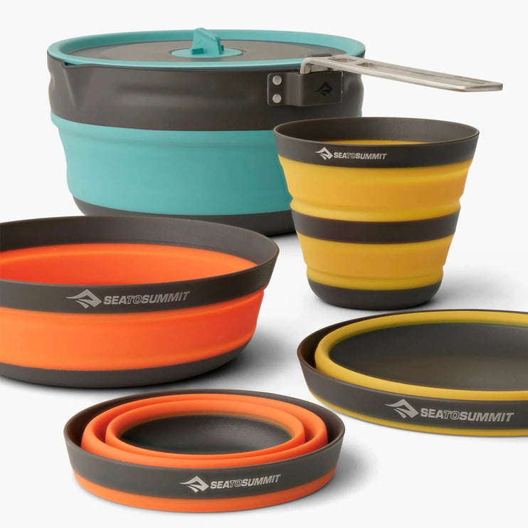 SEA TO SUMMIT Frontier UL Collapsible Pot Cook Set 5 piece Cookware Sea to Summit 