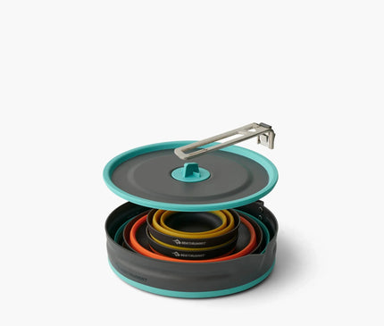 SEA TO SUMMIT Frontier UL Collapsible Pot Cook Set 5 piece Cookware Sea to Summit 