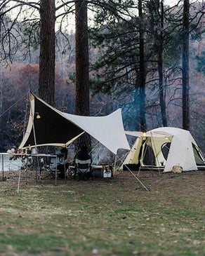 SNOW PEAK Alpha Breeze & Takibi Tarp Hexa Set Tarp Fast Bundle 