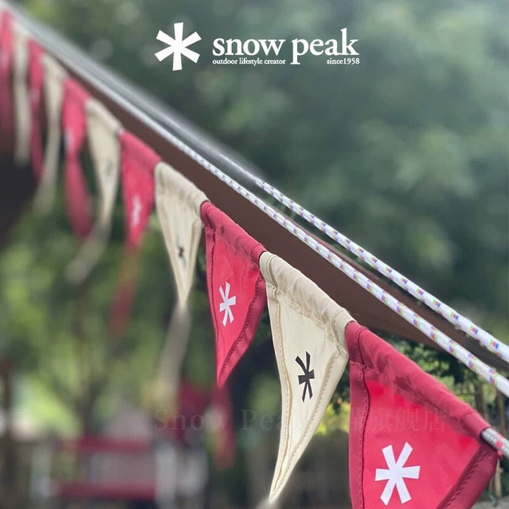 SNOW PEAK Camp Flag Tent Accessory Snow Peak 