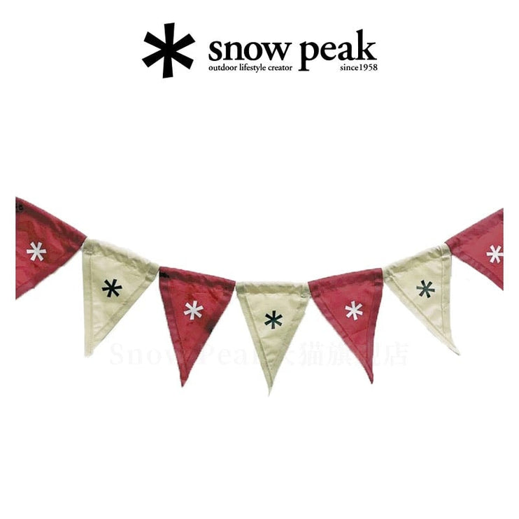 SNOW PEAK Camp Flag Tent Accessory Snow Peak 