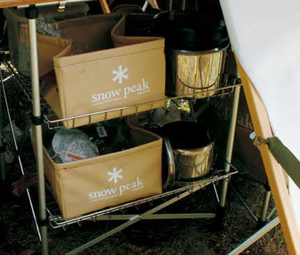SNOW PEAK Camping bucket Storage Snow Peak 