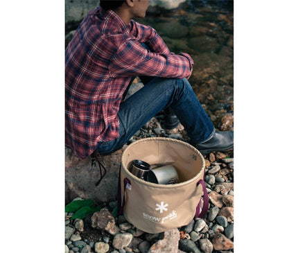 SNOW PEAK Camping bucket Storage Snow Peak 