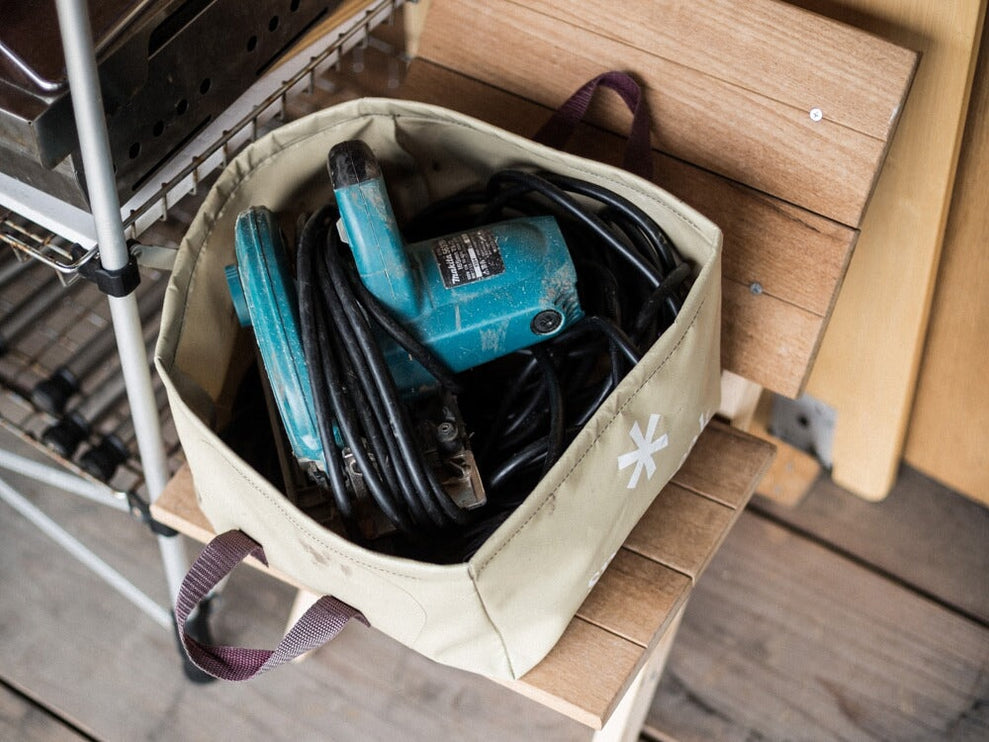 SNOW PEAK Camping bucket Storage Snow Peak 