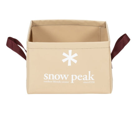 SNOW PEAK Camping bucket Storage Snow Peak Camping Bucket 