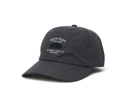 SNOW PEAK Camping Embroidery Cap [SNOW PEAK FESTIVAL 2026 Autumn] Hat Snow Peak Black 