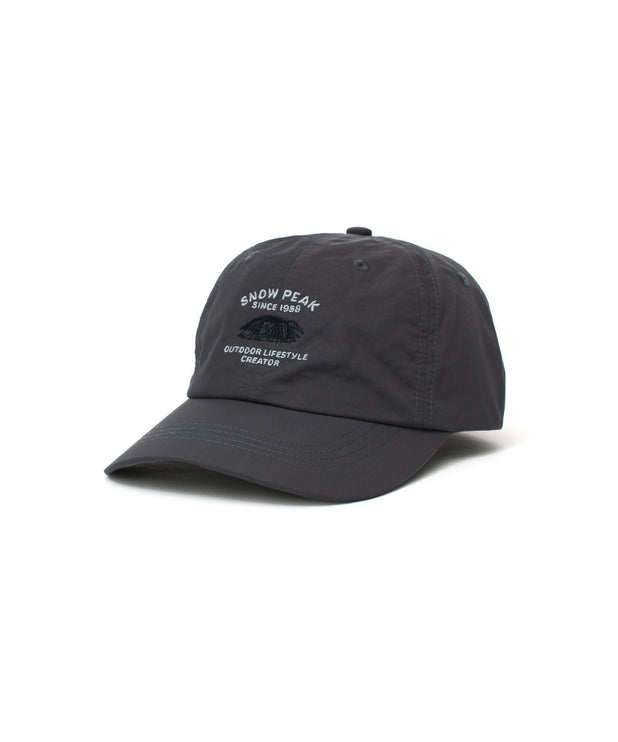 SNOW PEAK Camping Embroidery Cap [SNOW PEAK FESTIVAL 2026 Autumn] Hat Snow Peak Black 
