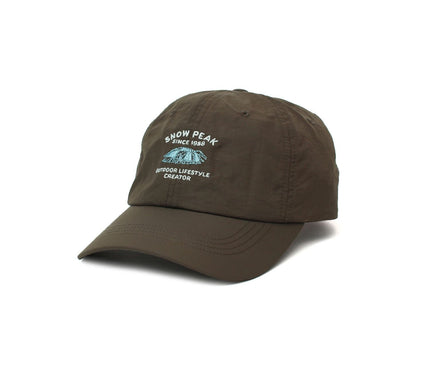 SNOW PEAK Camping Embroidery Cap [SNOW PEAK FESTIVAL 2026 Autumn] Hat Snow Peak Brown 