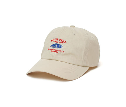 SNOW PEAK Camping Embroidery Cap [SNOW PEAK FESTIVAL 2026 Autumn] Hat Snow Peak Ivory 