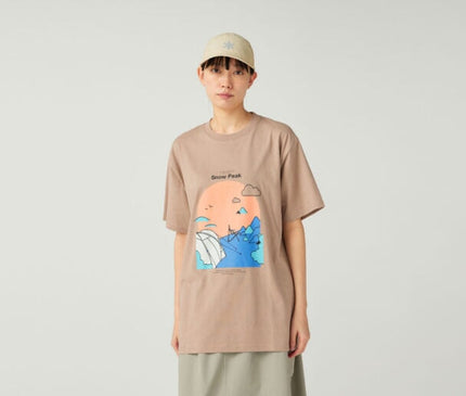 SNOW PEAK Camping Graphic T-Shirt T-shirt Snow Peak 