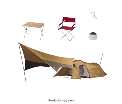 Snow Peak Camping Set Bundle Rental Package CosyCamp 