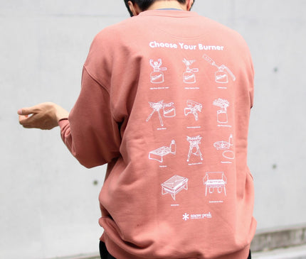 SNOW PEAK Choose Your Burner Sweatshirt [SNOW PEAK FESTIVAL 2026 Autumn] dry bag Snow Peak 