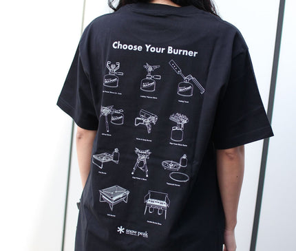 SNOW PEAK Choose Your Burner T Shirt [SNOW PEAK FESTIVAL 2026 Autumn] T-shirt Snow Peak 