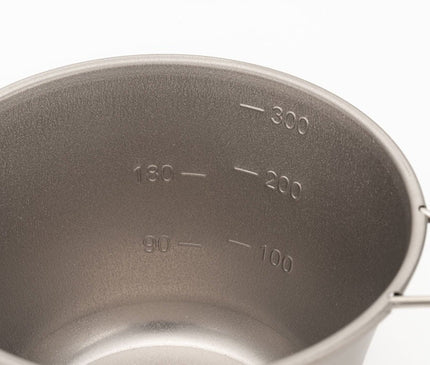 SNOW PEAK Deep Titanium Backpacker's Cup with Lid Tableware Snow Peak 