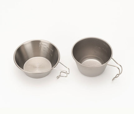 SNOW PEAK Deep Titanium Backpacker's Cup with Lid Tableware Snow Peak 