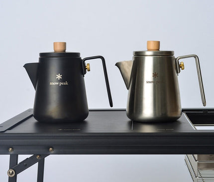 SNOW PEAK Field Barista Kettle Black Coffee Tools Snow Peak 