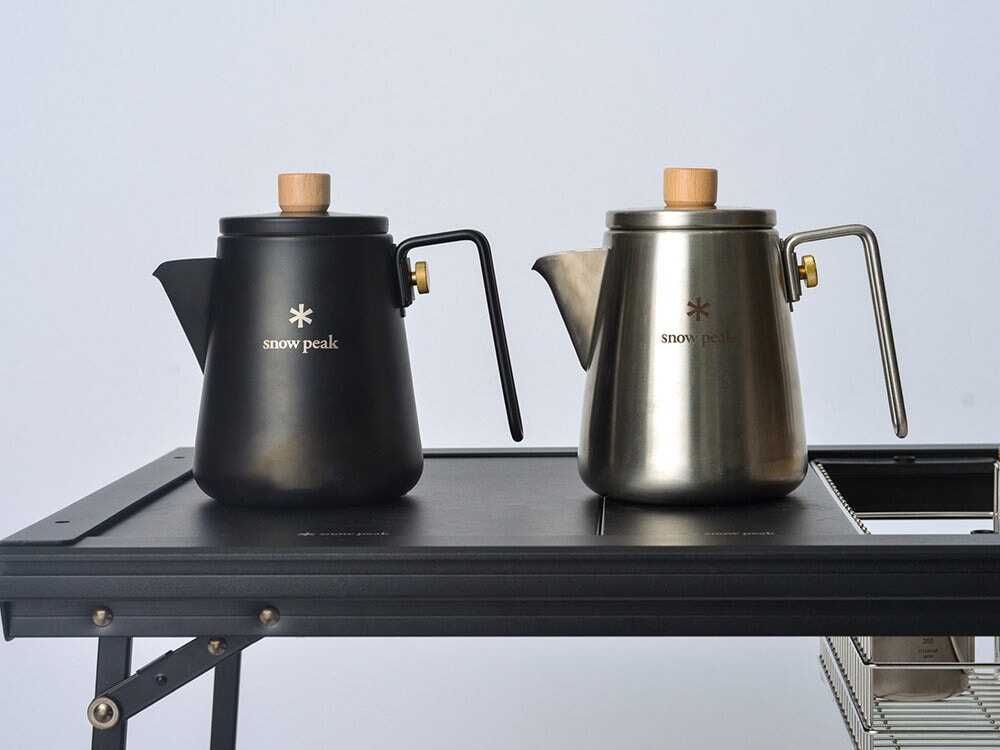 SNOW PEAK Field Barista Kettle Black – CosyCamp