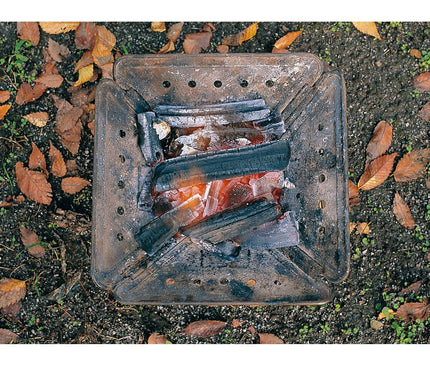 SNOW PEAK Fireplace Cast Iron Coal Bed Fireplace Snow Peak 