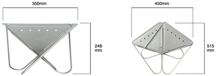 SNOW PEAK FirePlace Start Set (Medium) Stove Snow Peak 