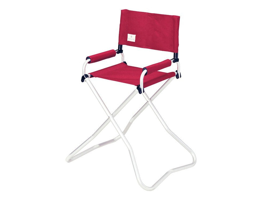 SNOW PEAK Folding Kid's Chair Red Camping Chair Snow Peak 
