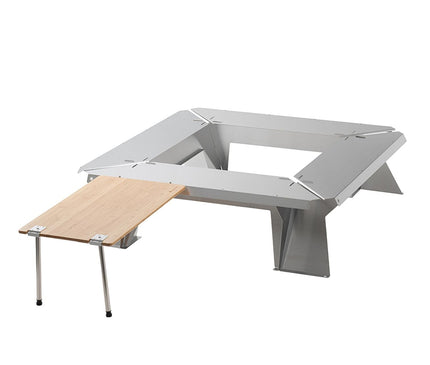 SNOW PEAK Garden Fire Pit Table Extra Large Outdoor Furniture Snow Peak 