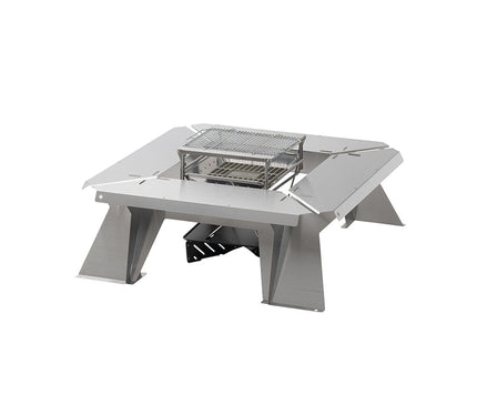 SNOW PEAK Garden Fire Pit Table Large Outdoor Furniture Snow Peak 