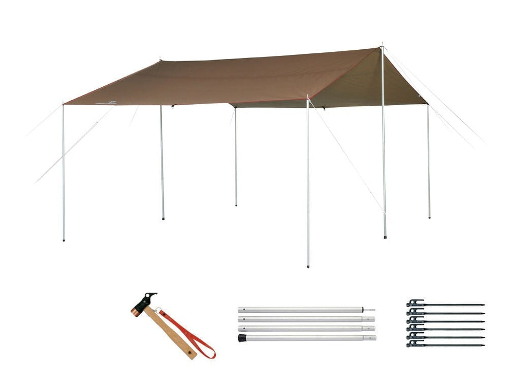 SNOW PEAK HD Tarp Recta (L) ProSet tarp Snow Peak 