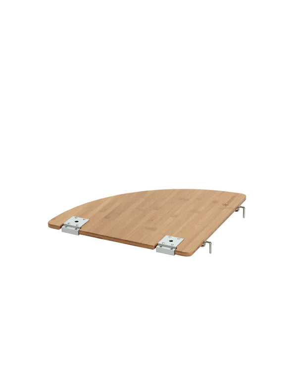 SNOW PEAK IGT Bamboo Corner Extension IGT Snow Peak Left Side
