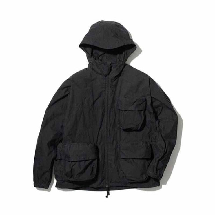 SNOW PEAK Indigo C/N Parka Jacket Snow Peak Small Black 