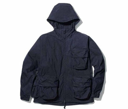 SNOW PEAK Indigo C/N Parka Jacket Snow Peak Small Indigo 