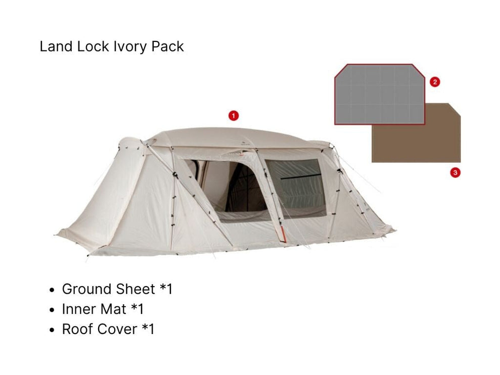 SNOW PEAK Land Lock Ivory Package TENT Snow Peak