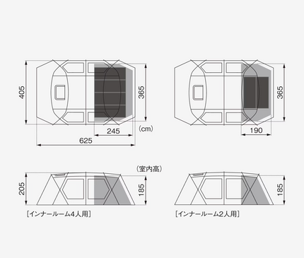 SNOW PEAK Land Lock X (August Delivery) Tent Snow Peak 