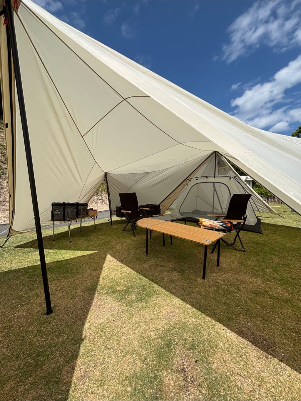 snow peak tarp SNOW PEAK Land Station L Ivory – CosyCamp