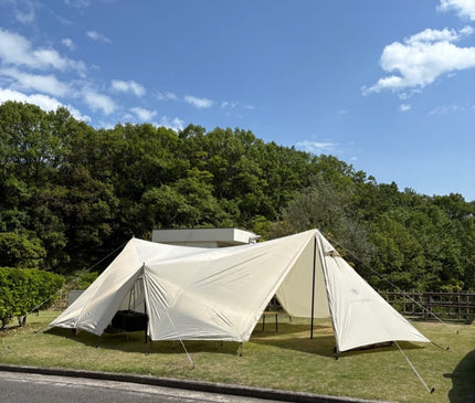 SNOW PEAK Land Station L Ivory tarp Snow Peak 