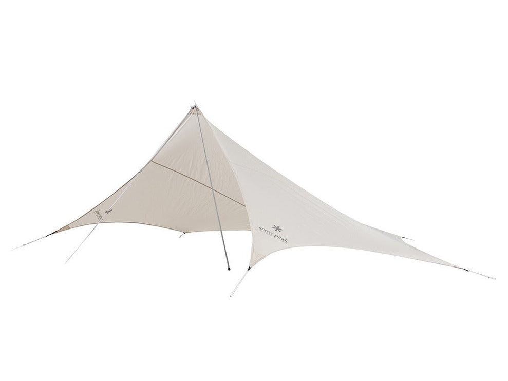 SNOW PEAK Light Tarp Penta Shield in Ivory tarp Snow Peak 