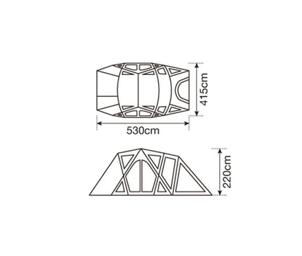 SNOW PEAK Living Shell Long Pro TENT Snow Peak 