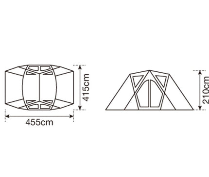SNOW PEAK Living Shell Shield TENT Snow Peak 